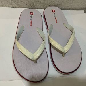 Alpine Swiss Mens Flip Flops size 7